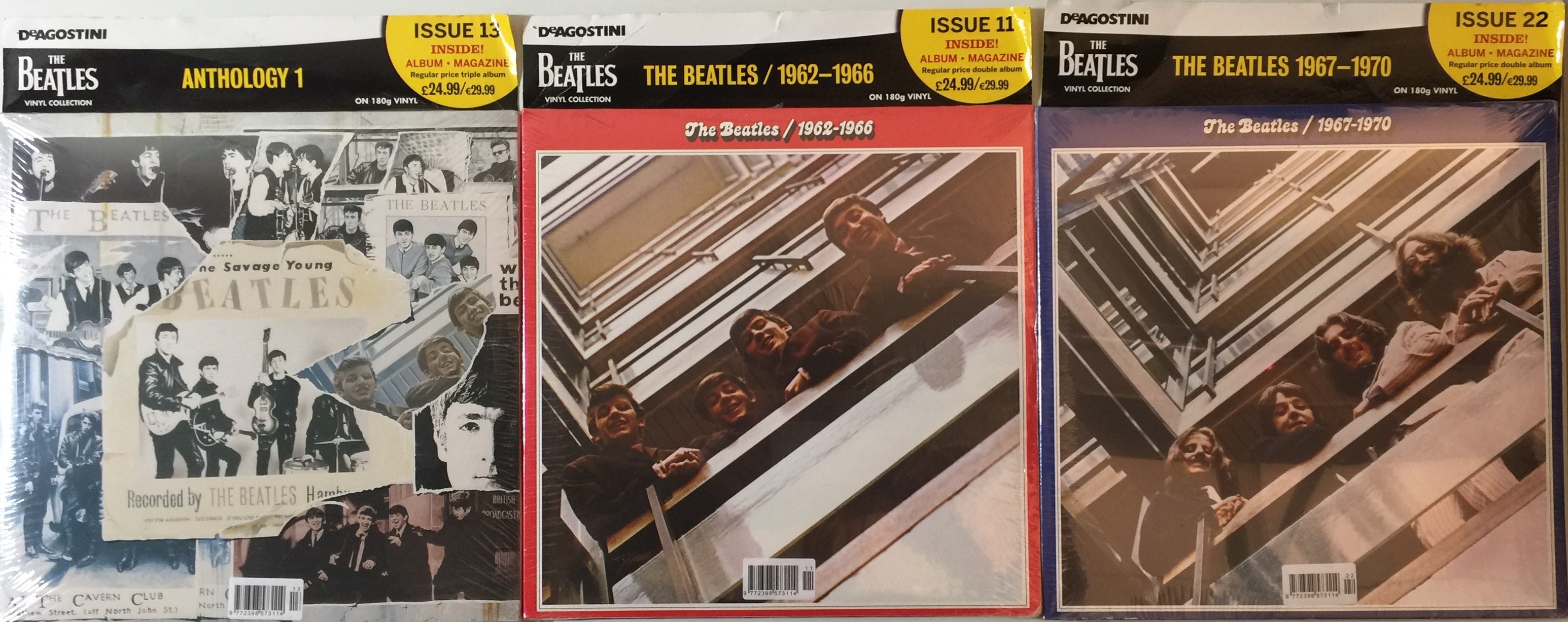 Lot 88 - THE BEATLES - DEAGOSTINI PRESSING LP BUNDLE