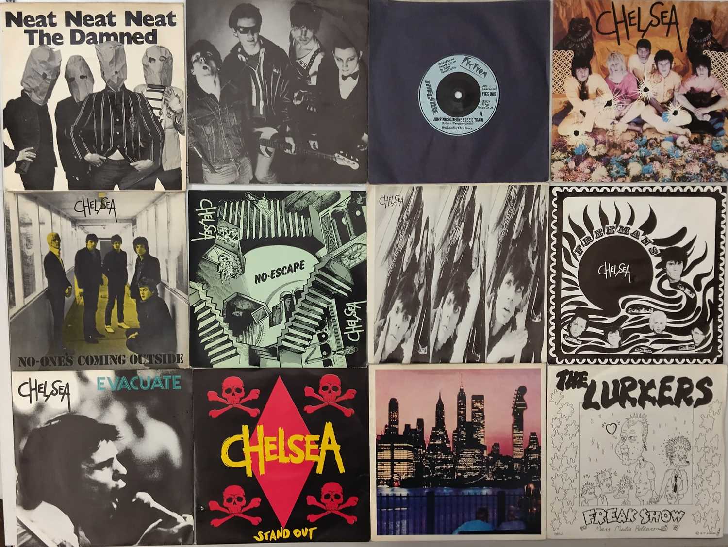 Lot 199 - CLASSIC PUNK & WAVE - 7" PACK