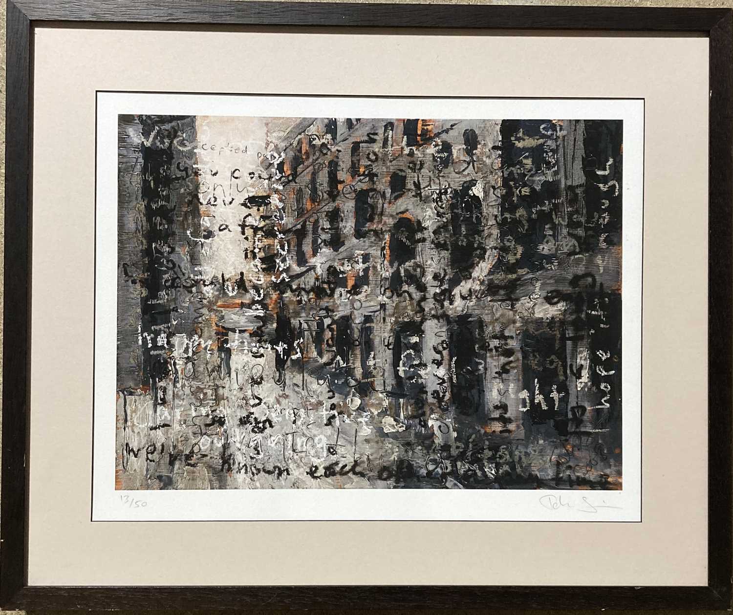 Lot 450 - JOHN SQUIRE SHINE DARKLY SIGNED LIMITED EDITION PRINT.