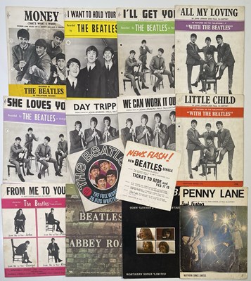 Lot 388 - THE BEATLES - SELECTION OF SHEET MUSIC.