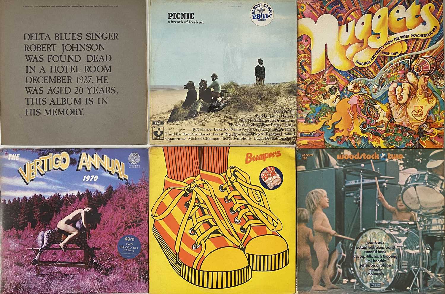 Lot 208 - ROCK & POP - COMPILATION LPs