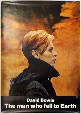 Lot 25 - DAVID BOWIE - ORIGINAL 1977 LOW / MAN WHO FELL TO EARTH TIE IN POSTER.