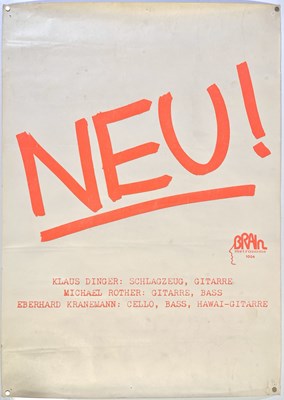 Lot 28 - NEU! ORIGINAL 1972 METRONOME PROMOTIONAL POSTER.