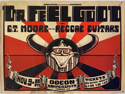 Lot 30 - DR. FEELGOOD - ORIGINAL 1978 CONCERT POSTER.