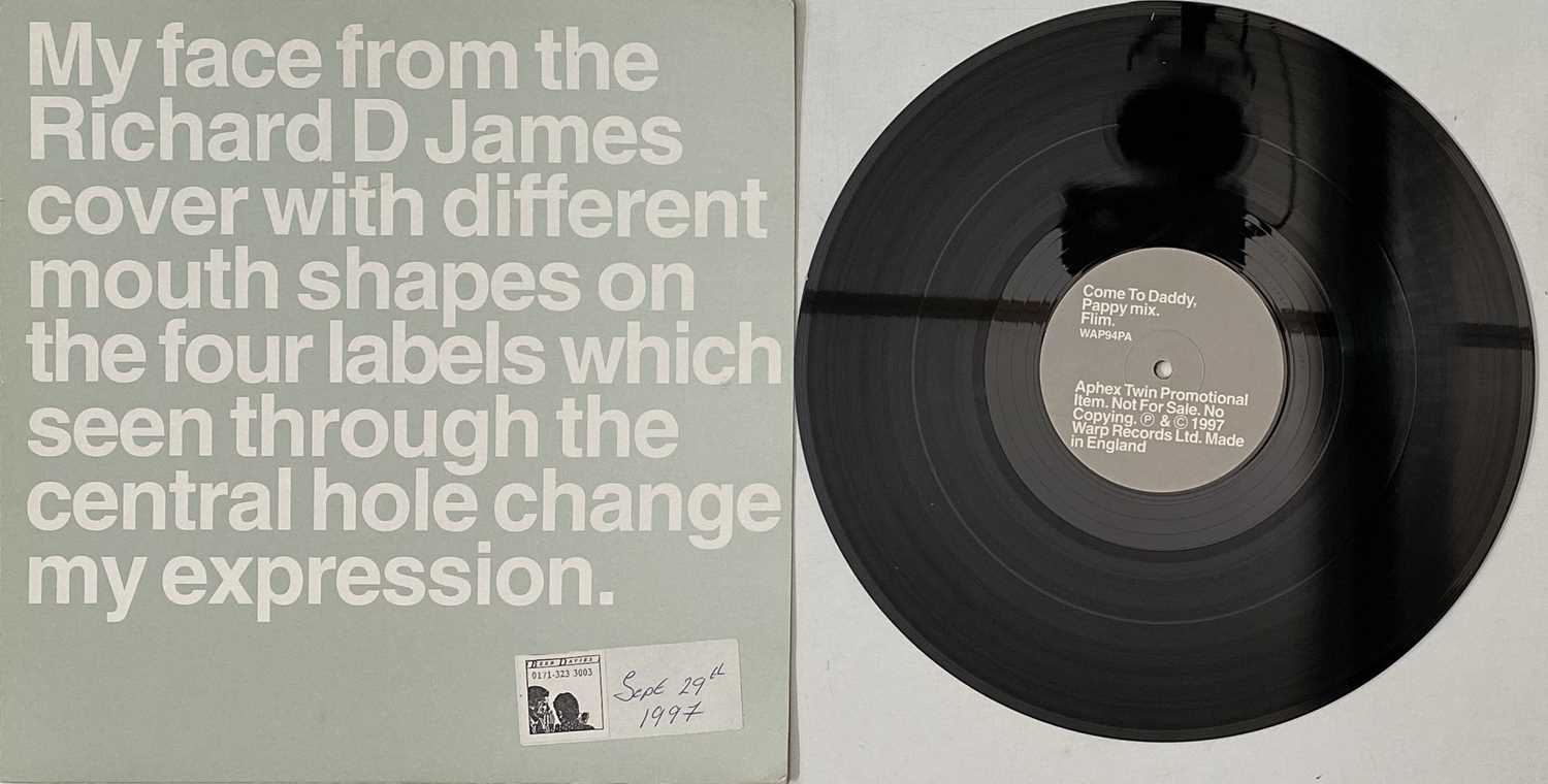 Lot 221 - APHEX TWIN - COME TO DADDY 12" PROMO (WARP RECORDS - WAP94P)