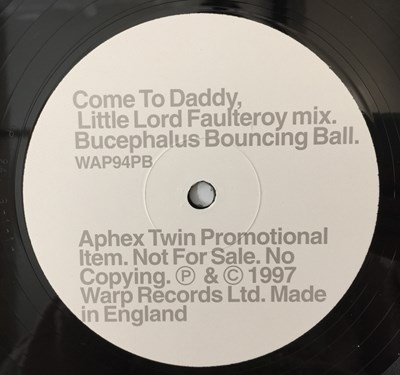 Lot 221 - APHEX TWIN - COME TO DADDY 12" PROMO (WARP RECORDS - WAP94P)