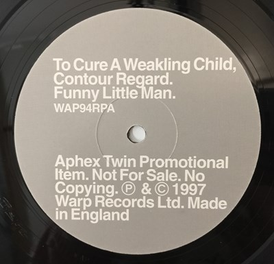 Lot 221 - APHEX TWIN - COME TO DADDY 12" PROMO (WARP RECORDS - WAP94P)