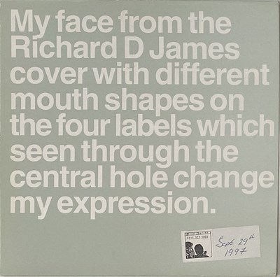 Lot 221 - APHEX TWIN - COME TO DADDY 12" PROMO (WARP RECORDS - WAP94P)