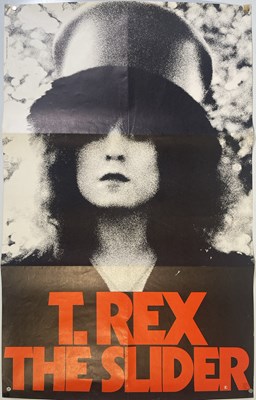 Lot 37 - T.REX / MARC BOLAN - ORIGINAL SLIDER PROMOTIONAL POSTER.