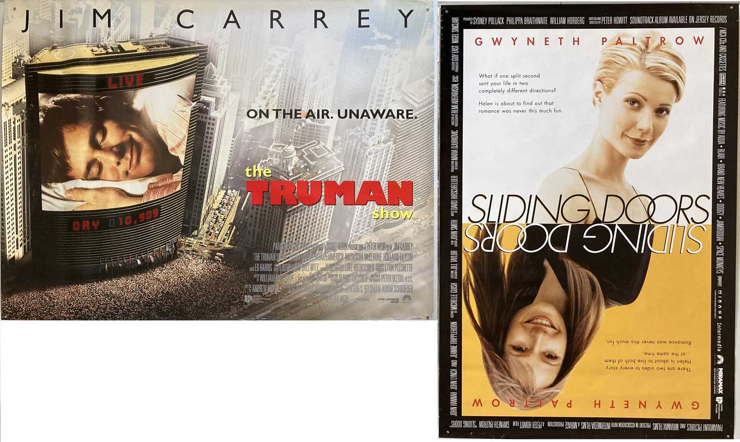 Lot 25 - UK QUAD FILM POSTERS.