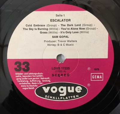 Lot 4 - SAM GOPAL - ESCALATOR LP (LDVS 17225 - GERMAN ORIGINAL PRESSING)