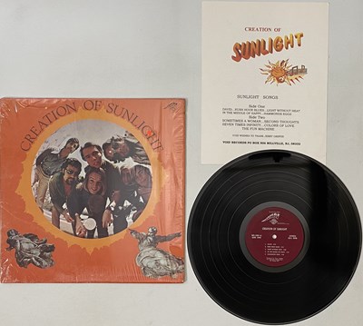 Lot 18 - SUNLIGHT - CREATION OF SUNLIGHT LP (US ORIGINAL - WINDI - WS-1001)