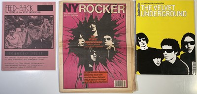 Lot 367 - THE VELVET UNDERGROUND - ZINES AND PUBLICATIONS.