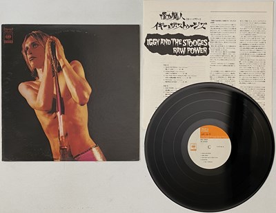 Lot 22 - IGGY AND THE STOOGES - RAW POWER LP (JAPANESE PRESS - CBS/ SONY - SOPL-194)