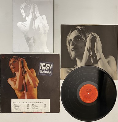 Lot 23 - IGGY AND THE STOOGES - RAW POWER LP (US RADIO PROMO W/ PRESS KIT - COLUMBIA - KC 32111)