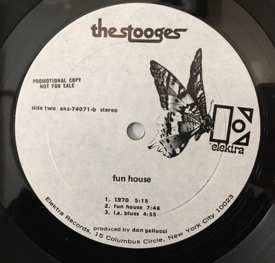 Lot 24 - THE STOOGES - FUNHOUSE LP (US PROMO - ELEKTRA - EKS-74071)