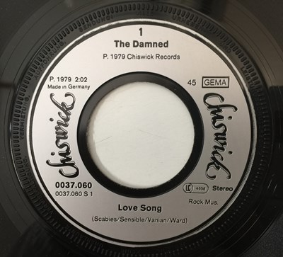 Lot 68 - THE DAMNED - 7" RARITIES