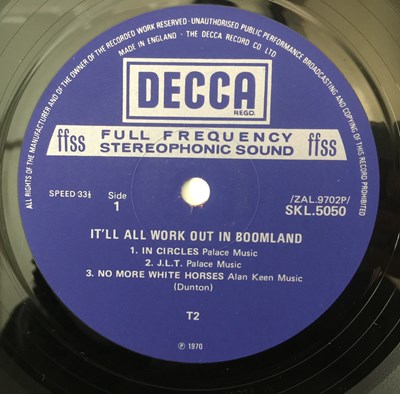 Lot 36 - T2 - IT'LL ALL WORK OUT IN BOOMLAND LP (UK STEREO - DECCA - SKL 5050)