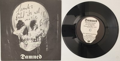 Lot 70 - THE DAMNED - STRETCHER CASE BABY 7" (ORIGINAL UK COPY - DAMNED 1/2 - BRIAN JAMES SIGNED)