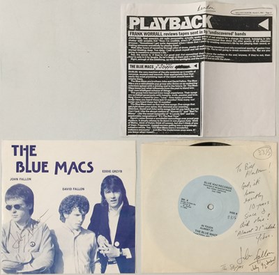 Lot 71 - THE BLUE MACS - IT'S THE REAL TIME EP (ORIGINAL US COPY - BM-8- JOHN FALLON SIGNED)