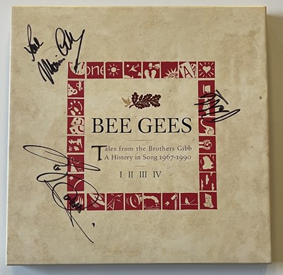 Lot 241 - SIGNED BEE GEES TAPE BOXSET.