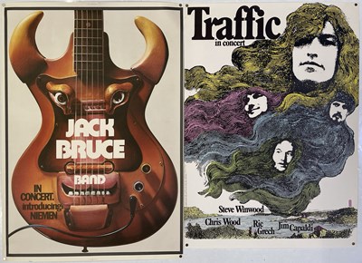 Lot 79 - GUNTHER KIESER COLLECTION - ORIGINAL TRAFFIC / JACK BRUCE POSTERS.