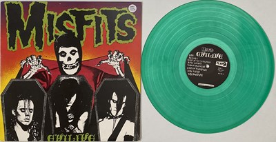 Lot 83 - MISFITS - EVILIVE LP (ORIGINAL GREEN VINYL US COPY - PL9-08)