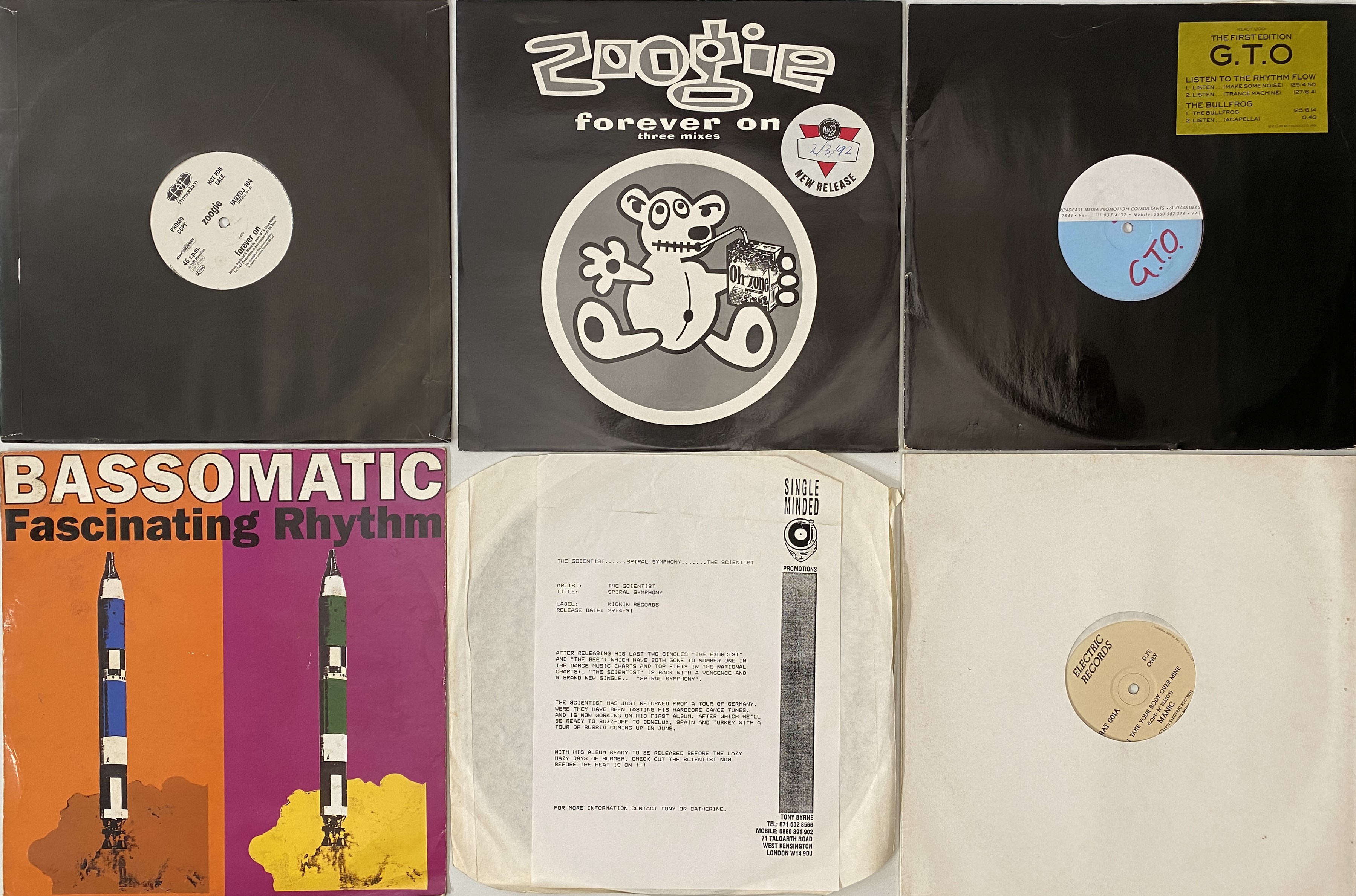 Lot 239 - RAVE / DANCE / HARDCORE 12