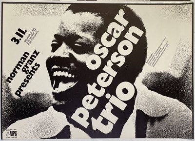 Lot 82 - GUNTHER KIESER COLLECTION - JAZZ POSTERS INC OSCAR PETERSON / DUKE ELLINGTON.