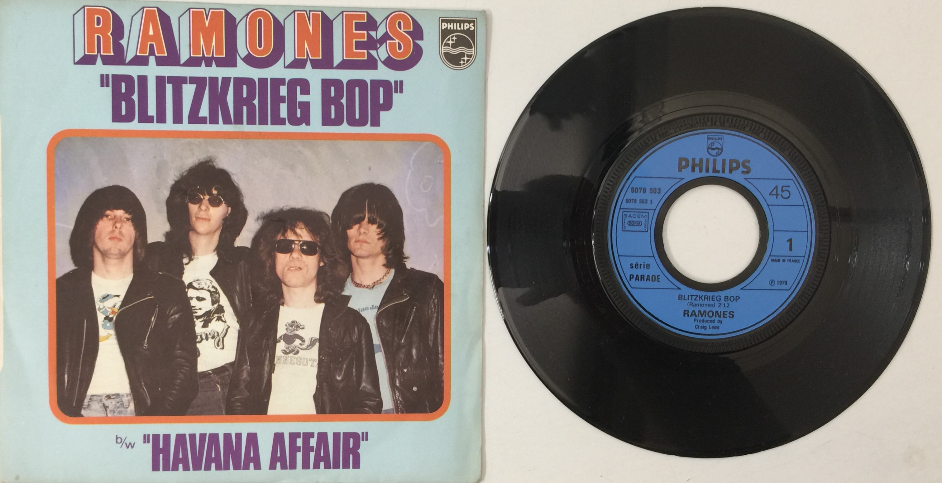 Lot 93 - RAMONES - BLITZKRIEG BOP 7