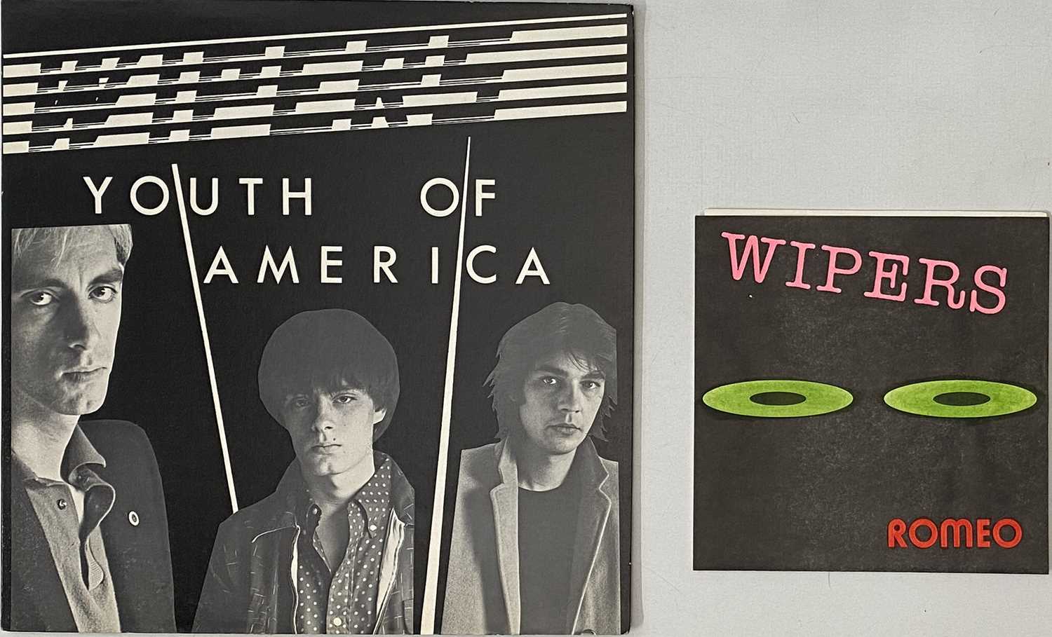 Lot 108 - WIPERS - ORIGINAL US LP/7" RARITY BUNDLE