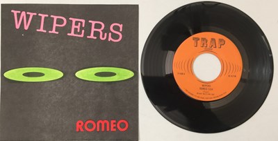 Lot 108 - WIPERS - ORIGINAL US LP/7" RARITY BUNDLE