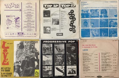 Lot 110 - LOVE - EUROPEAN/SCANDI 7" PICTURE SLEEVE COLLECTION