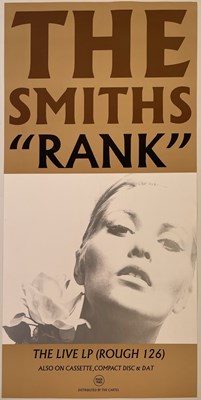 Lot 109 - THE SMITHS - ORIGINAL ROUGH TRADE PROMOTIONAL POSTER FOR 'RANK'.