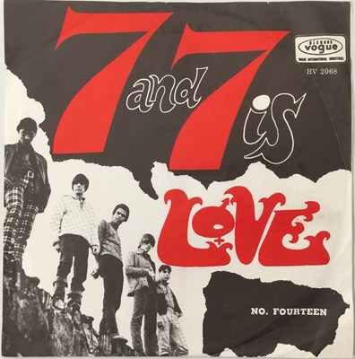 Lot 112 - LOVE - 7 AND 7 IS 7" (ORIGINAL DUTCH PICTURE SLEEVE COPY - DISQUES VOGUE HV 2068)