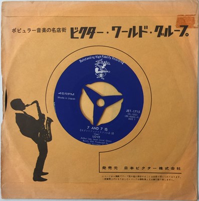 Lot 116 - LOVE - 7 AND 7 IS C/W MY LITTLE RED BOOK 7" (ORIGINAL JAPANESE COPY - ELEKTRA JET-1715)