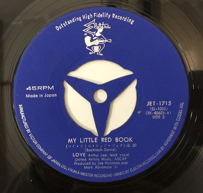 Lot 116 - LOVE - 7 AND 7 IS C/W MY LITTLE RED BOOK 7" (ORIGINAL JAPANESE COPY - ELEKTRA JET-1715)