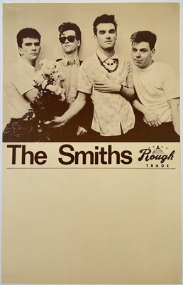 Lot 62 - THE SMITHS - UNUSED 1983 GENERIC TOUR POSTER.