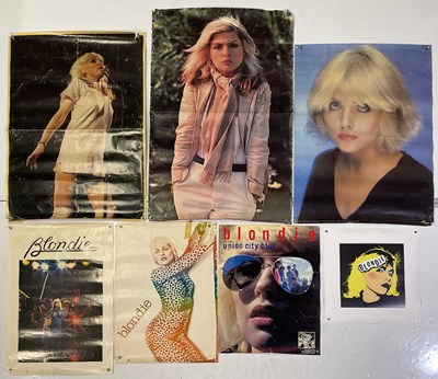 Lot 194 - BLONDIE - POSTER COLLECTION.