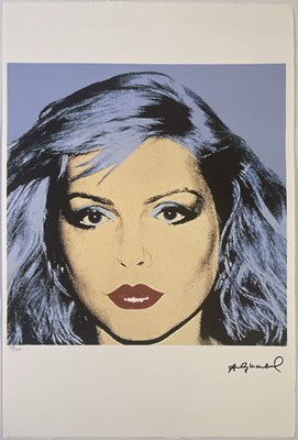 Lot 103 - DEBBIE HARRY / BLONDIE - ORIGINAL ANDY WARHOL GEORGES ISRAEL LIMITED EDITION PRINT.