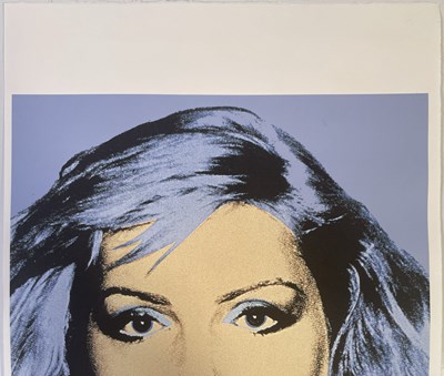 Lot 103 - DEBBIE HARRY / BLONDIE - ORIGINAL ANDY WARHOL GEORGES ISRAEL LIMITED EDITION PRINT.