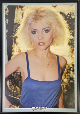 Lot 180 - BLONDIE - ORIGINAL DEBBIE HARRY FAN CLUB POSTER.