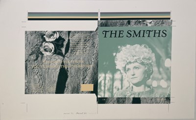 Lot 130 - THE SMITHS - STOP ME IF YOU THINK YOU'VE HEARD THIS ONE BEFORE - 1987 REJECTED 7" PROOF SLEEVE.