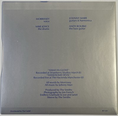 Lot 4 - THE SMITHS - HAND IN GLOVE 7" (NO COMPANY ADDRESS - RT 131)