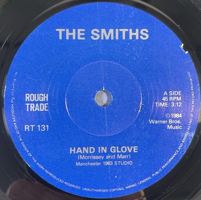 Lot 4 - THE SMITHS - HAND IN GLOVE 7" (NO COMPANY ADDRESS - RT 131)