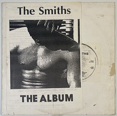 Lot 28 - THE SMITHS - THE SMITHS LP (ORIGINAL UK WHITE LABEL TEST PRESSING - ROUGH 61)