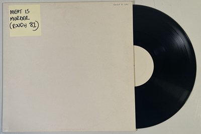 Lot 30 - THE SMITHS - MEAT IS MURDER LP (ORIGINAL UK WHITE LABEL TEST PRESSING - ROUGH 81)