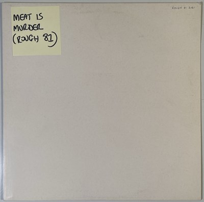 Lot 30 - THE SMITHS - MEAT IS MURDER LP (ORIGINAL UK WHITE LABEL TEST PRESSING - ROUGH 81)