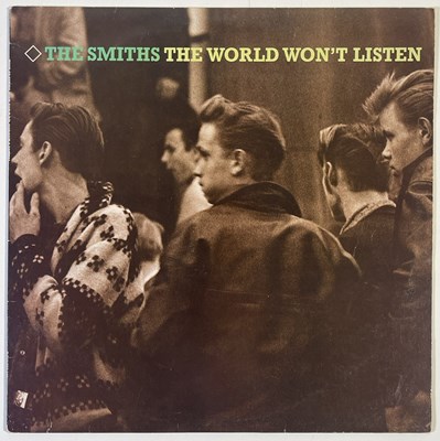 Lot 32 - THE SMITHS - THE WORLD WON'T LISTEN LP (ORIGINAL UK WHITE LABEL TEST PRESSING - ROUGH 101)