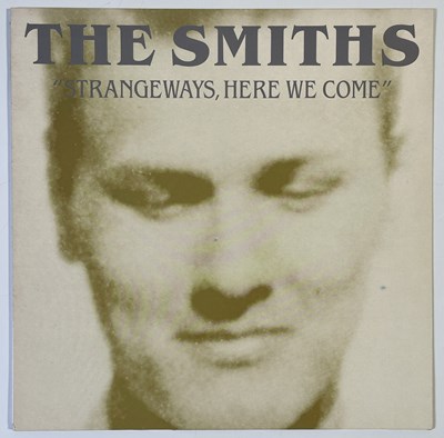 Lot 34 - THE SMITHS - STRANGEWAYS, HERE WE COME LP (ORIGINAL UK WHITE LABEL TEST PRESSING - ROUGH 106)